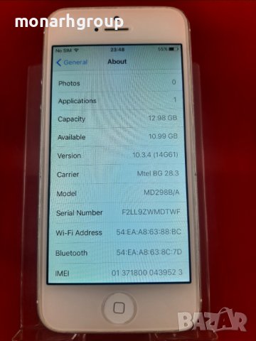 Телефон Apple iPhone 5S за ЧАСТИ НЕ ЧЕТЕ SIM, снимка 2 - Apple iPhone - 37481181