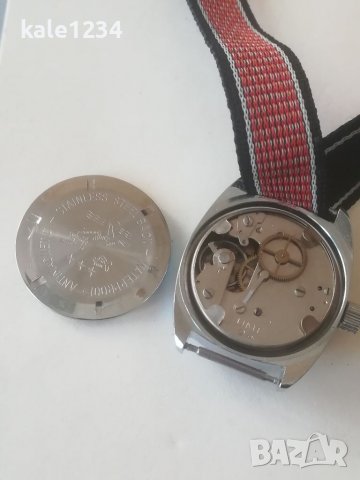 Ruhla wasserdicht. Germany. Дамски часовник. Амфибия. Водолазен. Механичен. Гмуркане. Vintage watch, снимка 15 - Дамски - 39998494