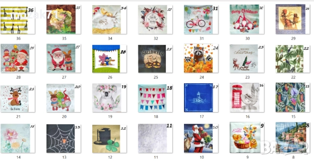 300 броя салфетки, снимка 6 - Детски книжки - 52947677