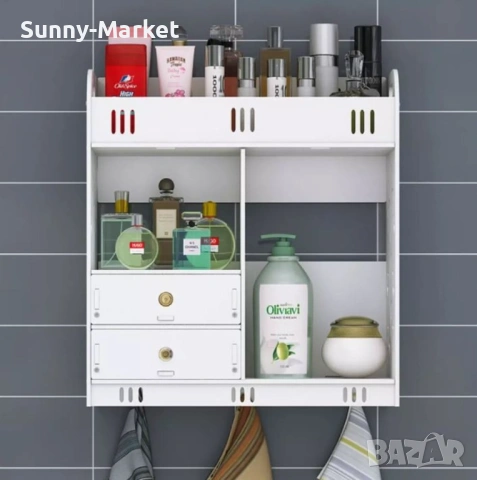 Органайзер за баня - Съхранение на тоалетни принадлежности, снимка 3 - Шкафове - 53518776