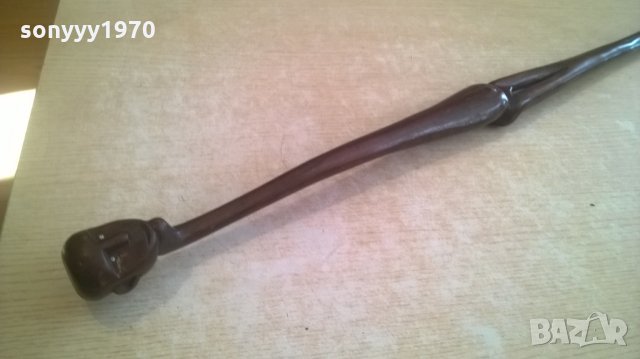 АНТИКА-БАСТУН-ТИКОВО ДЪРВО-94Х5СМ-ВНОС ХОЛАНДИЯ, снимка 15 - Колекции - 27704391