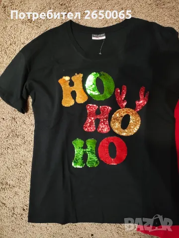 Ново! Коледна дамска пижама 💯% памук! S/M, снимка 4 - Пижами - 48068637