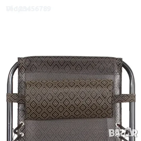 Градински сгъваем шезлонг, градински стол, снимка 3 - Къмпинг мебели - 50690133