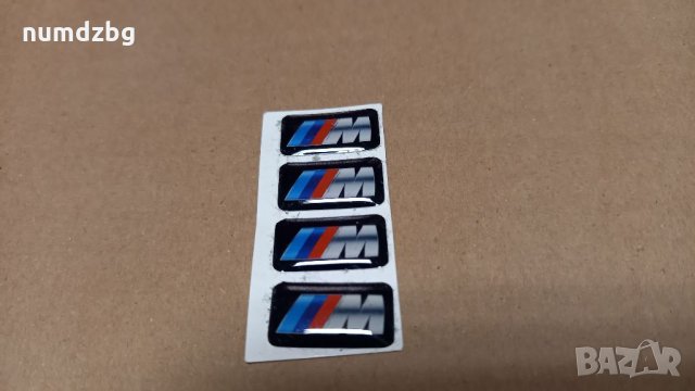BMW стикери m-power за волани джанти
