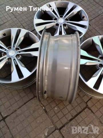 Оригинални алуминиеви джанти за МЕРЦЕДЕС 18ки., снимка 6 - Гуми и джанти - 28532722