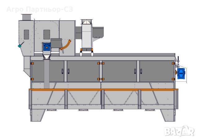 Машина за грубо почистване на зърно ÇSI, снимка 3 - Селскостопанска техника - 52206286