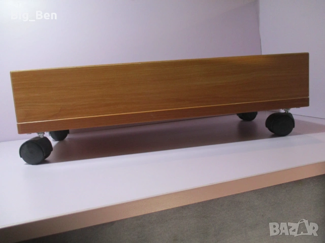 Подвижна стойка с колелца за настолен компютър, снимка 3 - За дома - 53008616