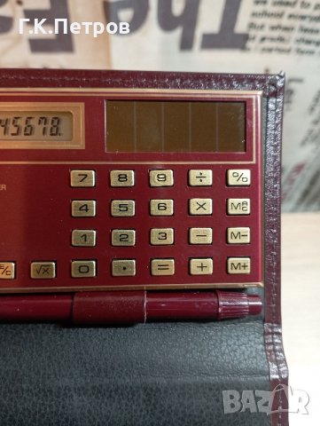 Стар калкулатор "Unisonic" LC285 solar, снимка 4 - Антикварни и старинни предмети - 43804054