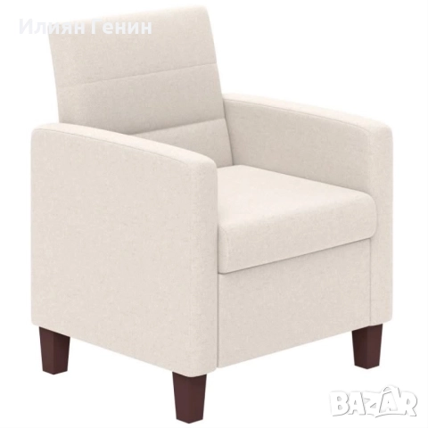 Тапициран фотьойл HOMCOM, снимка 4 - Столове - 52479331