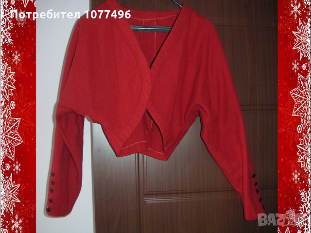  Дамско Болеро от Вълнена Каша Вълнени Сака Жилетка