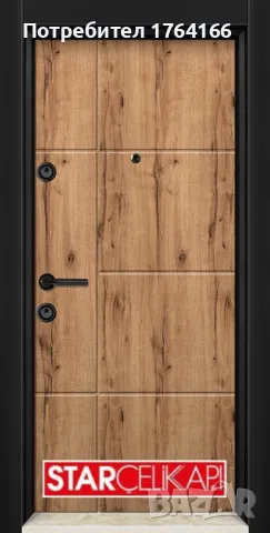 Турска входна блиндирана врата за закрити пространства, снимка 1