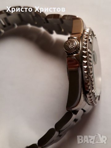 Мъжки луксозен часовник Rolex Oyster Perpetual Date Yacht-master , снимка 14 - Мъжки - 31673428