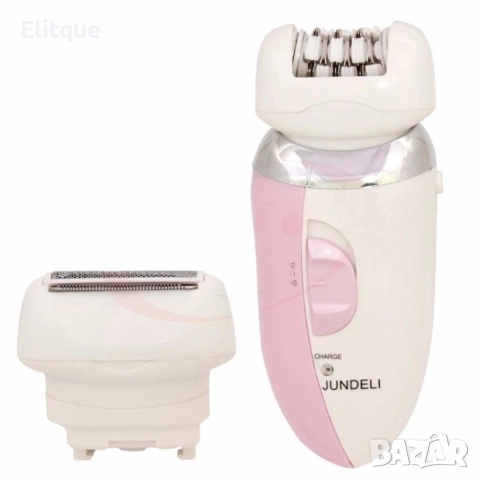 Епилатор, Jundeli с две скорости и сменяща се глава, снимка 3 - Епилатори - 52864774