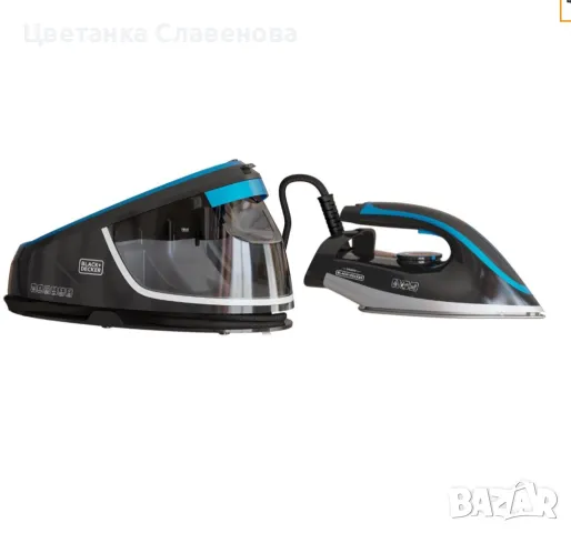 Парогенератор BLACK+DECKER BXSS2401E, 2400 W, парен удар 200 g/min, непрекъсната пара 120 g/min, 1,5, снимка 6 - Ютии - 48894136