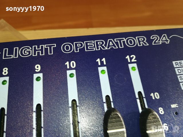 GLP GERMAN LIGHT PRODUCT-LIGHT OPERATOR 24-ПУЛT ВНОС ГЕРМАНИЯ LNWC2312231610, снимка 14 - Ресийвъри, усилватели, смесителни пултове - 43525861