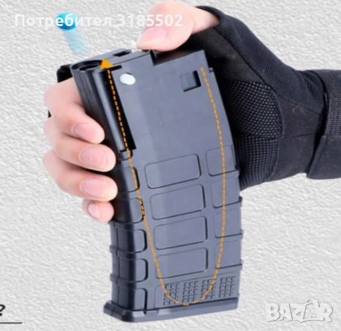Играчка Gelsoft M416 автомат с аксесоари + гел муниции – безопасно забавление и реалистично преживяв, снимка 2 - Други - 51457568