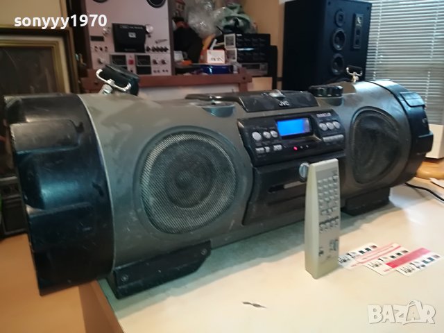 JVC BOOMBOX+REMOTE CONTROL 0102231944, снимка 7 - Радиокасетофони, транзистори - 39519597