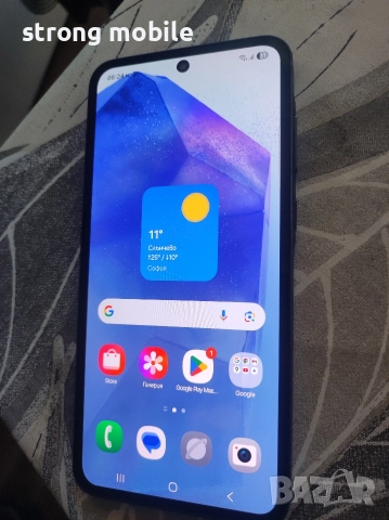 Samsung A55.blue 128гб,Гаранция, снимка 3 - Samsung - 52654246