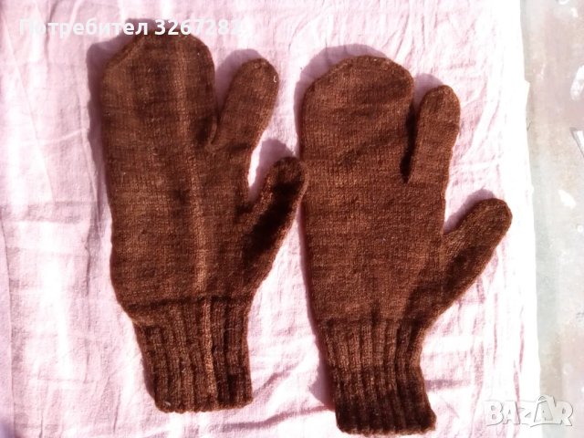 Ръкавици,Плетени,Вълна,Естествена,Ловджийски, снимка 7 - Екипировка - 47765202