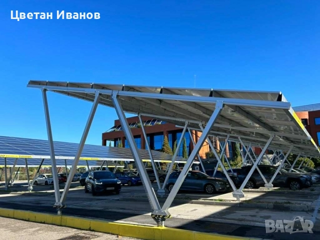 Паркинг конструкция за два автомобила 