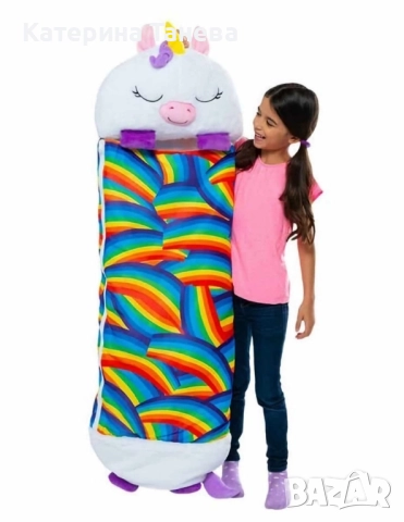 Детски спален чувал-възглавница 2в1 HAPPY NAPPER 165 см., снимка 4 - Спално бельо и завивки - 51599676