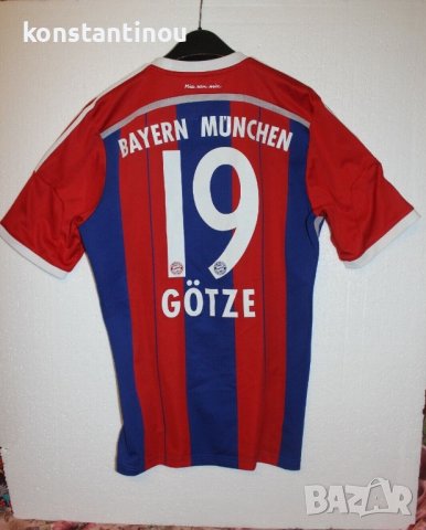 Оригинална тениска adidas Bayern Munich / Mario Gotze , снимка 2 - Футбол - 37963650