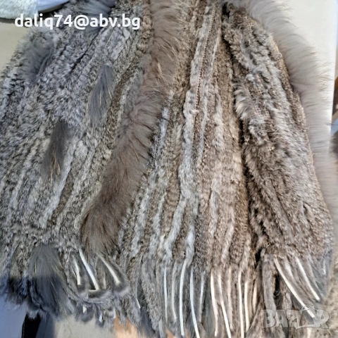 Елек естествен косъм, снимка 2 - Елеци - 53162444