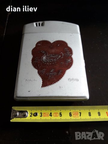 Стара бензинова запалка, снимка 6 - Колекции - 27592528