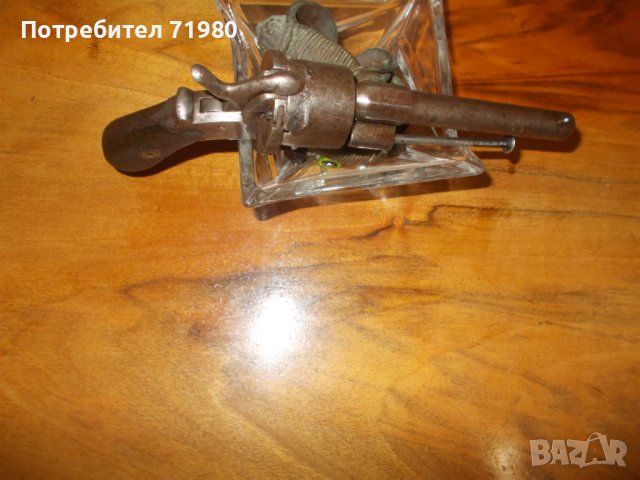 Щифтов револвер, снимка 3 - Антикварни и старинни предмети - 42950179