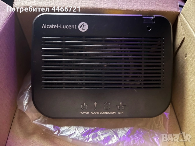Alcatel‑Lucent G‑010G‑P – Fiber Optic → Gigabit Ethernet конвертор