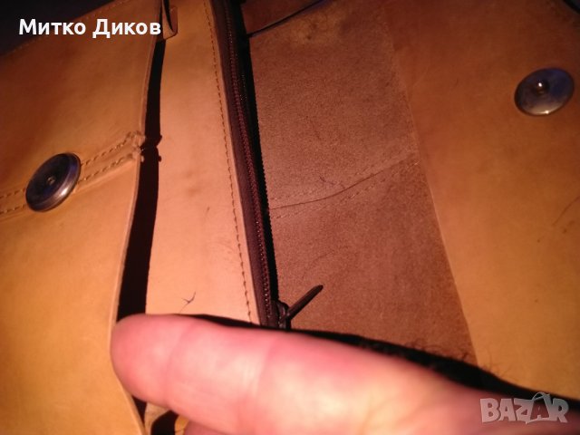 Чанта женска естествена кожа 204х150мм , снимка 6 - Чанти - 37286512