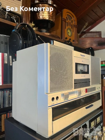 Panasonic SG-J500 японски радио касетофон + грамофон, снимка 5 - Радиокасетофони, транзистори - 50838932