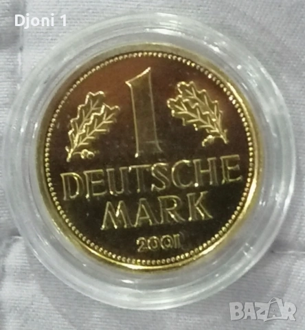 1 Mark 2001 J позлатена 