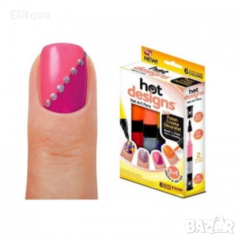 Декорация за маникюр в различни цветове Hot Design TV275, снимка 5 - Други - 52889106