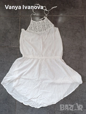 Yamamay бяла плажна рокля, снимка 4 - Рокли - 50747516