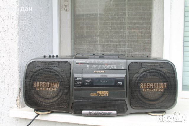 Радиокасетофон ''Sharp Wa t 370'', снимка 1 - Антикварни и старинни предмети - 40713695