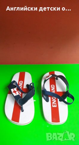 Английски детски джапанки-сандали-MOTHERCARE, снимка 4 - Детски сандали и чехли - 28866160