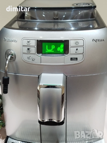 Кафе автомат Saeco Intelia  , снимка 4 - Кафемашини - 52571133