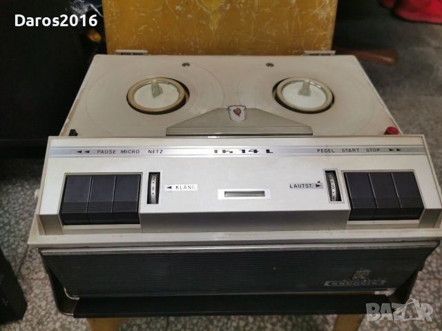 Ролков магнетофон Grundig TK 14 de luxe, снимка 5 - Аудиосистеми - 38156151
