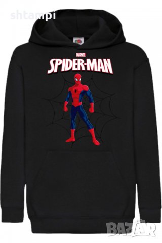 Детски Суитчър/Суитшърт Spider-man 14,Spider-man,Игра,Подарък,Изненада,Забавление,Рожден Ден