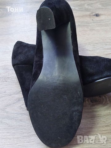Дамски обувки естествен велур , снимка 6 - Дамски елегантни обувки - 37765911