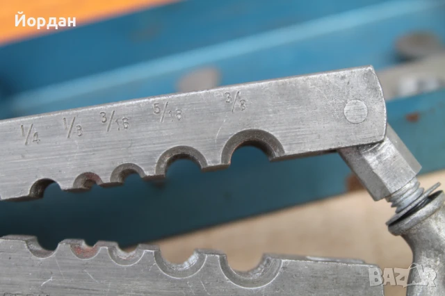 Инструмент за разширяване на отвора на медни тръбички ''The imperial brass MFG. CO'', снимка 13 - Други инструменти - 51066257