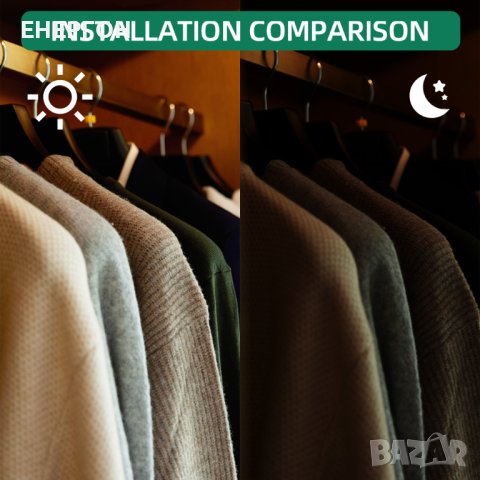 LED осветление за гардероб шкаф секция автоматичен , снимка 6 - Други - 40380644