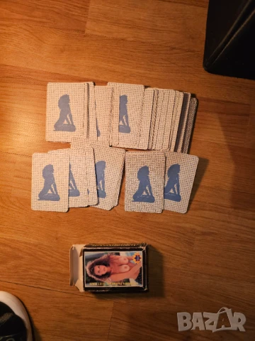 Еротични карти за игра 2 от 80те  еротика, секс 18 +, снимка 5 - Антикварни и старинни предмети - 50487667