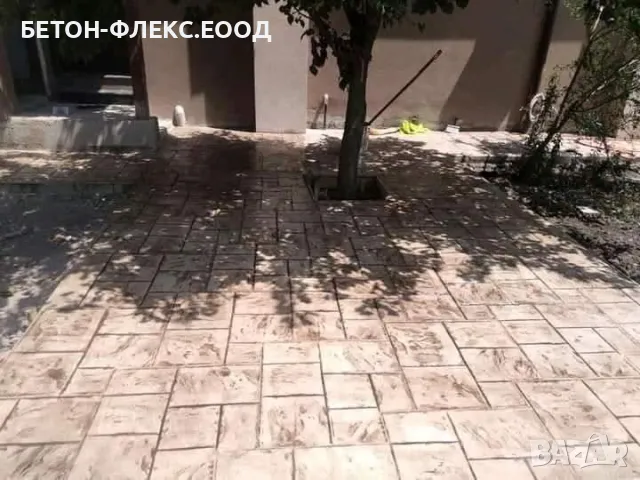 Щампован бетон, снимка 4 - Ремонти на къщи - 48563615