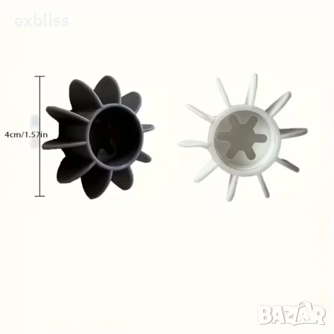 Мини силиконови топки за пране (4см) 10бр., снимка 3 - Други стоки за дома - 53387828