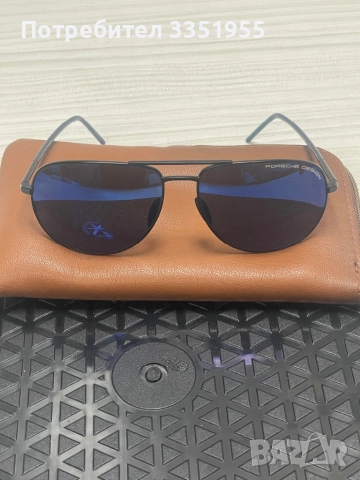 Слънчеви очила в синьо Porsche, снимка 4 - Слънчеви и диоптрични очила - 51715721