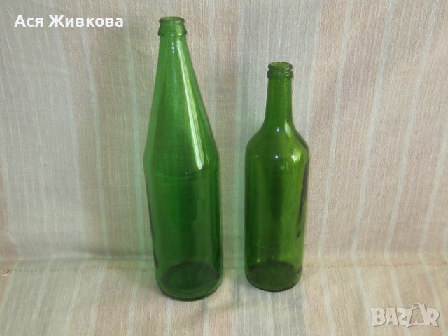 Стъклени бутилки, снимка 3 - Буркани, бутилки и капачки - 30611814