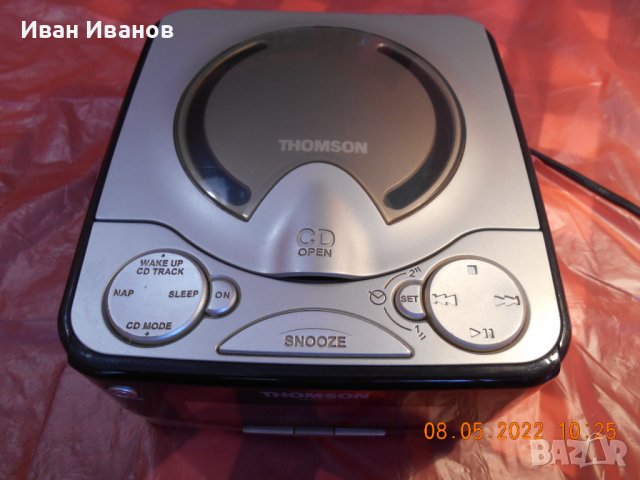 Thomson RR420cd  radio cd clock 2-alarm, снимка 3 - Други - 36708104