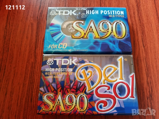 Аудио касети TDK SA 90